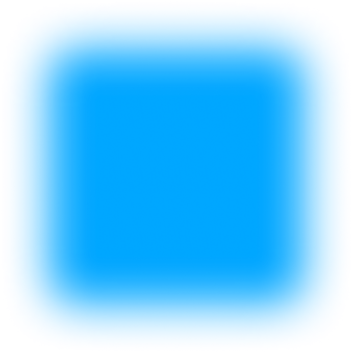 Ocean blue square shadow